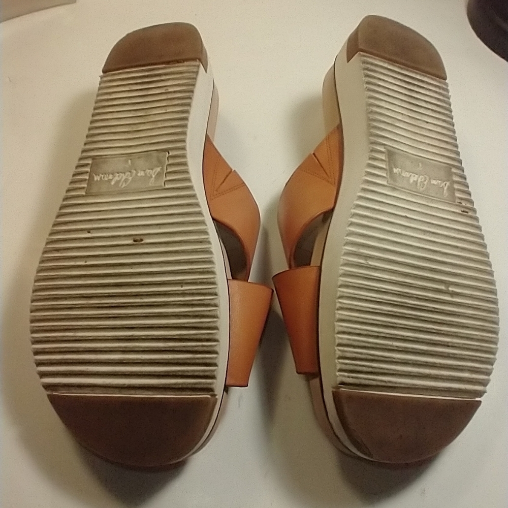 Sam Edelman Audrea Cross Strap Leather Slide Sandals Women's sz 8M. - Picture 9 of 12